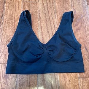 Black Sports Bra-M